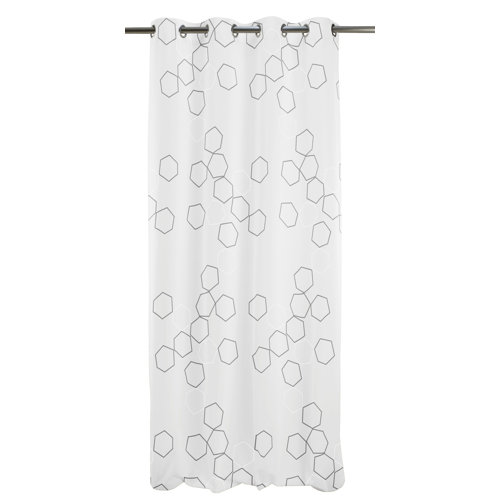 Apelt Gardine Space mit Ösen (1 Stück), halbtransparent | Wayfair.de